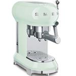 Smeg ECF01PGEU Kaffeemaschine | Ebene Fläche | Espressomaschine, 1 L, Gemahlener Kaffee