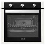 Elleci FGSP60268NS Four encastré finition blanche, 6 feux, grilles en fonte