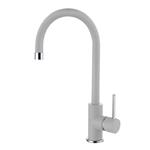 Elleci Mix Cloud Aluminium 79 - 6AMMKCLO79 Grifo monocomando Fregadero | Clase energética - | Acabado aluminio, Caño giratorio, Cartucho cerámico