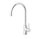 Elleci Mix Cloud Cromato - 6AMIKCLOCR Grifo monocomando Fregadero | Clase energética - | Acabado cromado, Caño giratorio, Cartucho cerámico