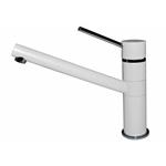 Elleci Mix Sava Bianco 68 - 6AMGKSAV68 Grifo monocomando Fregadero | Clase energética - | Acabado blanco, Caño giratorio, Cartucho cerámico