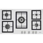 Elleci PGSP90168CS Gas hob built-in 5 burners, cast-iron grates, Automatic Start-up