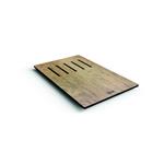 Elleci ATH020QU kitchen cutting board Rectangular Wood Brown
