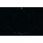 Electrolux EIT81443 Black Built-in 78 cm Zone induction hob 4 zone(s)