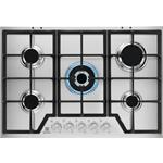 Electrolux KGS7536SX Black, Stainless steel Built-in 75 cm Gas 5 zone(s)
