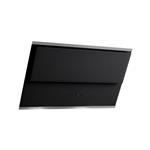 Falmec Verso 85 P.E.Cap. Vetro Nero Lucido Ral 9005 220-240V - 50-60Hz T80 S/Filtro Campana extractora De pared | Clase energética A | Ancho 85 cm, Vidrio negro brillante, Tecnología P.E.Cap.