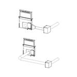 Smeg KITRBDD Accesorio campana Encastrado | Clase energética - | Kit filtro, Compatible Smeg, Instalación fácil