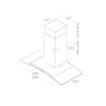 Elica Circus IX/A/60 368 m³/h Wall-mounted Stainless steel E