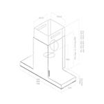 elica HAIKU BL/A/120 Cooker hood