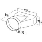Elica KIT0121008 cooker hood part/accessory Joint