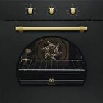 Electrolux FR53G Horno encastrado 60cm, Multifunción, Negro/Hierro fundido  | Clase energética A