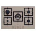 Elleci Plano 75 5F Tortora 43 - 6APGSP75143CS Hob Built-in | Class N/A | 5 zones, Taupe finish, Easy to clean