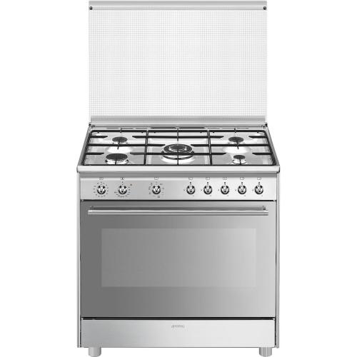 Smeg SX91MDS9 Herd | Küche | Energieklasse A | Küche, Edelstahl, Drehknopf