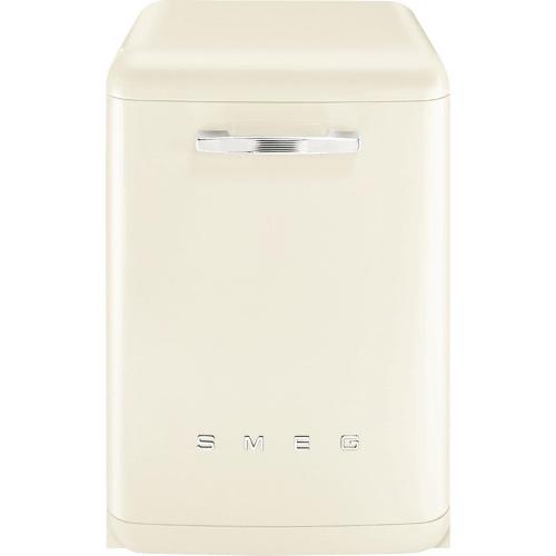 Smeg LVFABCR2 Geschirrspüler | Freistehend | Energieklasse D | Freie Installation, Maximale Größe (60 cm), Creme
