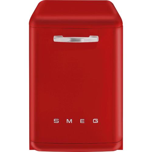 Smeg LVFABRD2 Geschirrspüler | Freistehend | Energieklasse A+++ | Freie Installation, Maximale Größe (60 cm), Rot