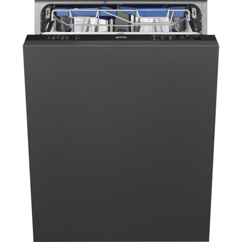 Smeg STP66339L Lave-vaisselle | Entièrement intégré | Classe énergétique D | Entièrement escamotable, Dimension maximale (60 cm), Noir