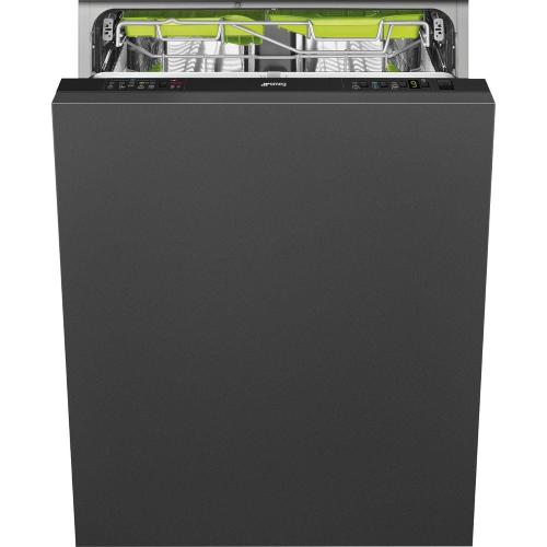Smeg ST65336L Lavavajillas | Totalmente ocultable  | Clase energética D | Totalmente ocultable, Dimensión máxima (60 cm), Negro