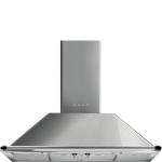 Smeg KTR110XE Hotte | Montée au mur | Classe énergétique A | 554 m3/h, Aspiration/Filtration, A