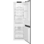 Smeg C8174TNE Réfrigérateur-congélateur | Encastré | Classe énergétique E | Capacité : 273 L, No Frost, Étagères réglables