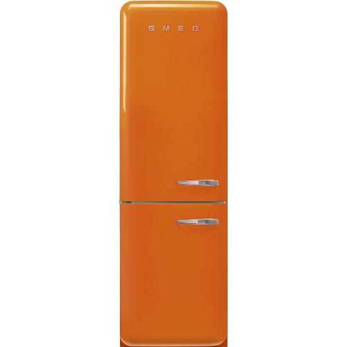 Smeg FAB32LOR5 Kühl-gefrierkombination | Freistehend | Energieklasse D | Gesamtfassungsvermögen 331 L, No Frost, Inverter-Kompressor, Betriebsdauer 40 Stunden ohne Stromversorgung, Geräuschpegel 37 dB(A)