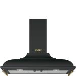 Smeg KC19AOE cooker hood Wall-mounted Anthracite 788 m³/h A