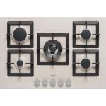 Elleci PGSP75151CS Gas hob built-in 5 zones, Oat finish, touch control | Energy Class N/A