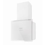 Faber GLAM-FIT 55 WH  - 330.0528.301 Hotte Murale | Classe énergétique B | Verre blanc, 3 vitesses, Commande tactile