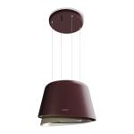 Faber BELLE PLUS BURGUNDY/GOLD - 345.0615.653 Campana extractora Suspendida | Clase energética A | Diseño vintage con acabados dorados, extracción perimetral, LED regulable