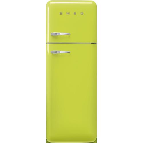 Smeg FAB30RLI5 Réfrigérateur-congélateur | Pose libre | Classe énergétique D | Capacité totale : 294 L, refroidissement par ventilation, zone Life Plus 0 °C, niveau sonore : 37 dB(A)