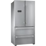 Smeg FQ55FXDF Réfrigérateur-congélateur | Pose libre | Classe énergétique A+ | Installation libre, Porte-fenêtre, acier inoxydable