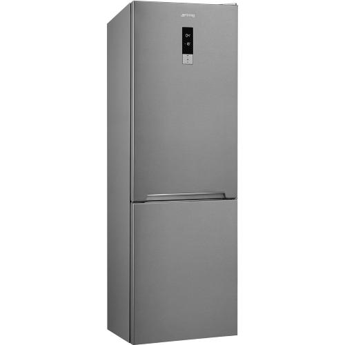 Smeg FC20EN4AX Kühl-gefrierkombination | Freistehend | Energieklasse E | 360 L, ST-T, 8 kg/24 h
