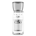 Smeg CGF01WHEU Kaffeemühle | Elektrische Kaffeemühle | Elektrische Kaffeemühle, 350 g, Kegelmühle