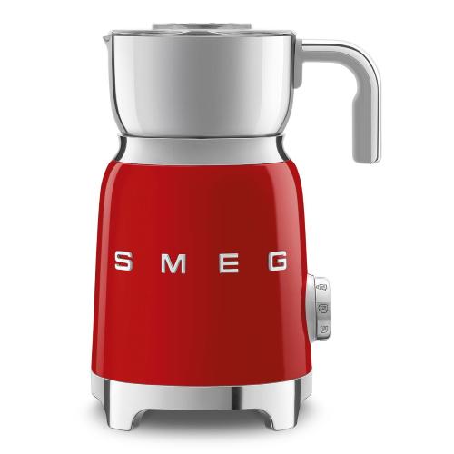 Smeg MFF01RDEU Milchaufschäumer | Milchaufschäumer, Rot, Edelstahl
