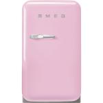 Smeg 40cm Small 50s Style Right Hand Hinged Minibar Pink FAB5RPK5