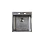 Foster Vasca Ke 45X40 Tpr Ft Br Vintage - 2264080 Sink  1 vasca: 500 x 400, Piletta automatica 3½, Possibilità di fori aggiuntivi | Built-in