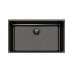 Foster Vasca Ke 71X40 Ft Gunmetal - 2157056 Sink  1 vasca: 710 x 400, Piletta 3½, Finitura gunmetal | Built-in