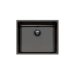 Foster Vasca Ke 50X40 Ft Gunmetal - 2155056 Sink  1 vasca: 710 x 400, Piletta 3½, Acciaio inox AISI 304 | Built-in