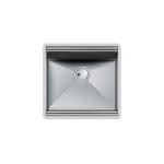 Foster Vasca Milano 462X400 S/Top - 1013850 Sink  1 vasca: 462 x 400, Piletta SPACE 3 ½, Sistema a 3 invasi | Under-top
