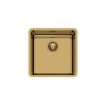 Foster Vasca Ke 40X40 S/Top Gold - 2156859 Sink  1 vasca: 450 x 400, Piletta 3½, Acciaio inox | Built-in