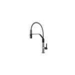 Foster Milanello Inox Satinato - 8425100 Mixer tap Sink | single lever, Swivel spout and shower articulated, Swivel spout, Base d'support 50 mm
