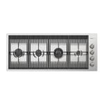 Foster Piano Milanello 4F Ft Inox - 7681000 Gas hob Built-in | Class A | 4 burners, inox finish, cast iron grates