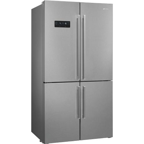 Smeg FQ60XDF Réfrigérateur-congélateur | Pose libre | Classe énergétique F | Installation libre, Porte-fenêtre, acier inoxydable