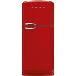 Smeg FAB50RRD5 Réfrigérateur-congélateur | Pose libre | Classe énergétique D | Réfrigérateur à deux portes, No Frost, finition rouge