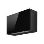 elica RULES @ BL/F/60 - PRF0163752A Hood Wall | Class A | Width 60 cm, Black glass, Class A