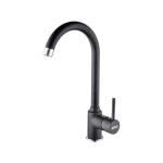 Robinet Mitigeur Franke Pola swivel spout side HP NERO