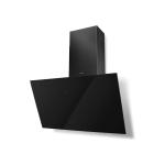 Faber TWEET EV8 LED BK A80 - 330.0529.666 Campana extractora De pared | Clase energética N/A | LED, Acabado negro, Caudal 720 m³/h