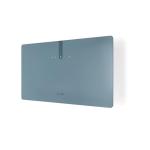 Faber GLAM FIT ZERO DRIP PLUS DB M A80 - 330.0615.737 Campana extractora De pared | Clase energética A | Vidrio azul polvo mate, Iluminación LED, Mandos táctiles