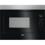 AEG MBE2658DEM Built-in Grill microwave 900 W Black, Stainless steel