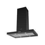 Faber STILO COMFORT ISOLA BK MATT A90 - 325.0618.792 Campana extractora Isla | Clase energética A | Campana isla, Iluminación LED, Acabado negro mate