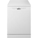 Smeg LVS292DB Geschirrspüler | Freistehend | Energieklasse D | Freie Installation, Maximale Größe (60 cm), Weiß